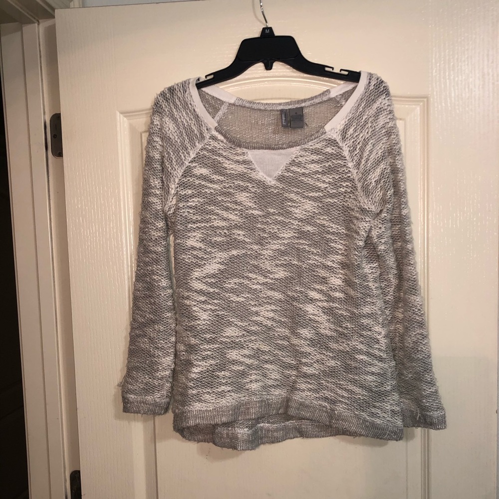 Grey sweater!